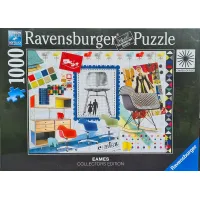 Ravensburger puzzel 1000 stukjes Eames Design spectrum Collectors Editon